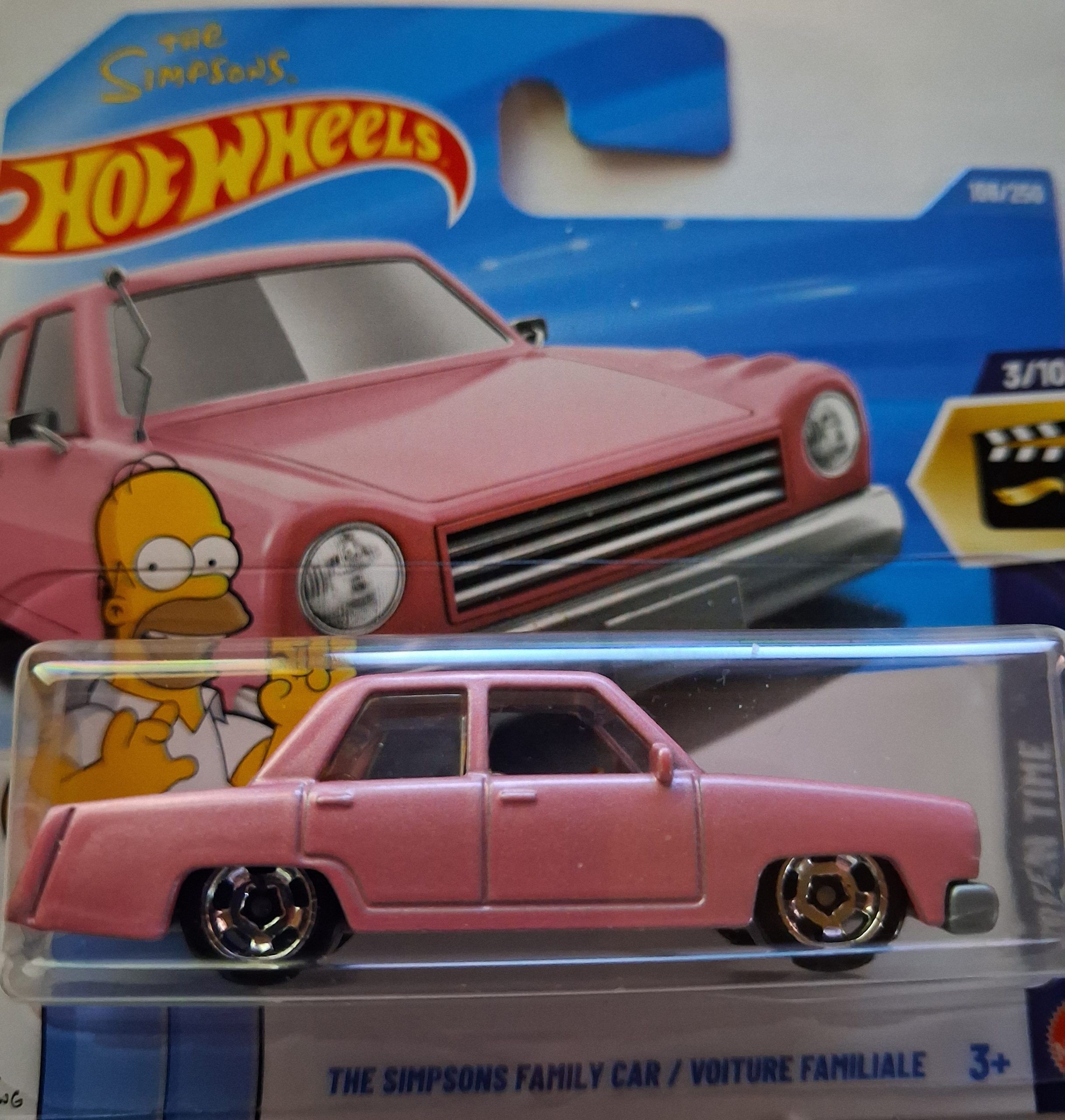 Hot Wheels Simpsons Family Car Screen Time Series die-cast collectible