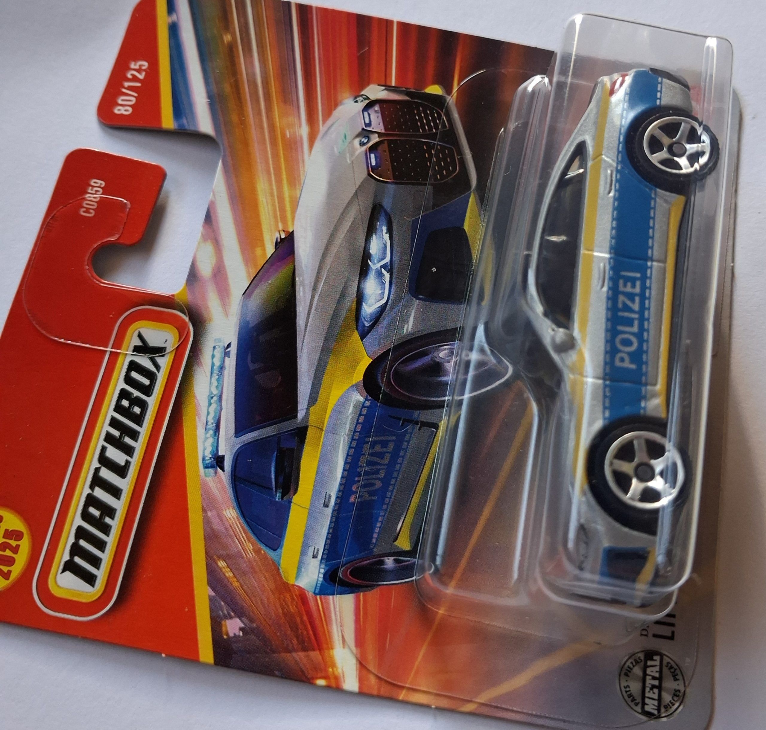 Matchbox BMW i4 Police Sedan